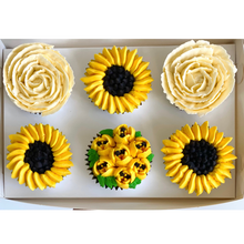 Load image into Gallery viewer, Sunflower Cupcakes
