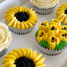 Load image into Gallery viewer, Sunflower Cupcakes
