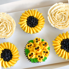 Load image into Gallery viewer, Sunflower Cupcakes
