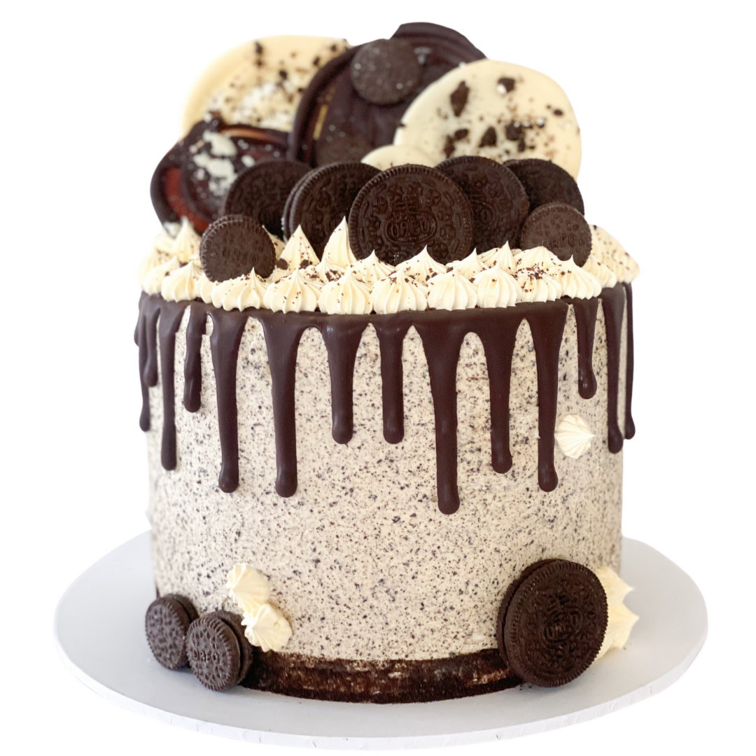 Double Stack Cookies And Cream Oreo Cake - The Scran Line