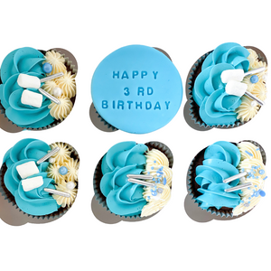 Grammable' Cupcakes (Blue)